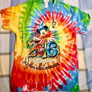 Tie-dye Disney t-shirt